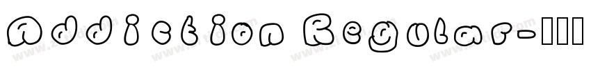 Addiction Regular字体转换
